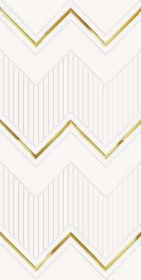 PN Polymer Coated HDHMR Decorative Wall Panel 8x2 ft designer louvers White PN 03000