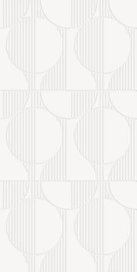 B Polymer Coated HDHMR Decorative Wall Panel 8x2 ft designer louvers White PN 03002