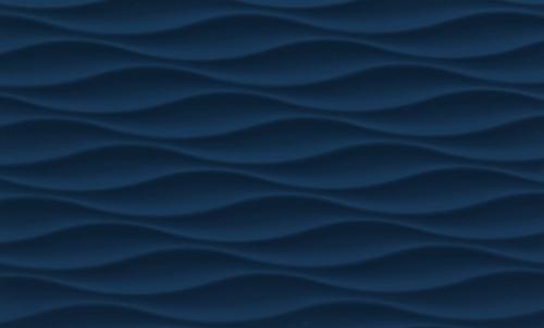 Flexible Soft Decorative Wall Panel 8x4 ft designer louvers Blue PN 03007
