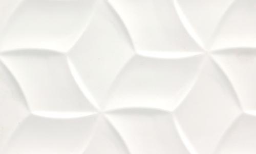 PN Flexible Soft Decorative Wall Panel 8x4 ft designer louvers White PN 03008