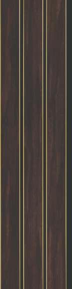 Charcoal Louver Wood Brown 8x0.41 Ft - Pn 03017