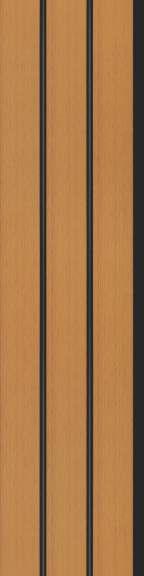 Charcoal Louver Plain Colors Brown 8x0.41 Ft - Pn 03021