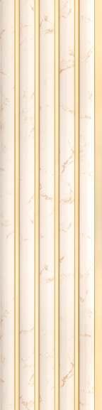Charcoal Louver Marble & Stone Cream 8x0.41 Ft - Pn 03025