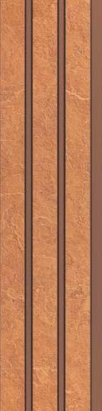 Charcoal Louver Wood Brown 8x0.41 Ft - Pn 03033