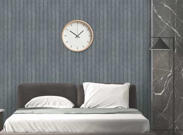 Charcoal Louver Marble & Stone Grey 8x0.41 Ft - Pn 03036