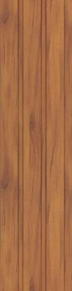 Charcoal Louver Wood Brown 8x0.41 Ft - Pn 03039