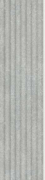 Charcoal Louver Plain Colors Grey 8x0.41 Ft - Pn 03041