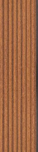 Charcoal Louver Plain Colors Brown 8x0.41 Ft - Pn 03043