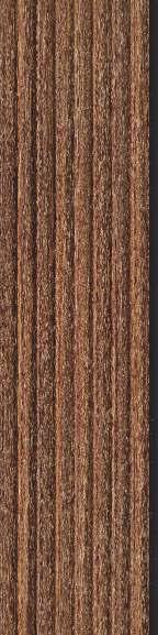 Charcoal Louver Plain Colors Brown 8x0.41 Ft - Pn 03044