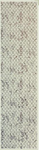 Sisu Velvet Finish Decorative Wall Panel Wood White 8x2 Ft - Pn 03118