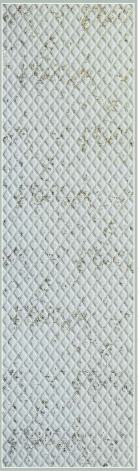 Sisu Velvet Finish Decorative Wall Panel Wood White 8x2 Ft - Pn 03119