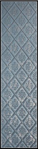 Sisu Velvet Finish Decorative Wall Panel Wood Black 8x2 Ft - Pn 03123