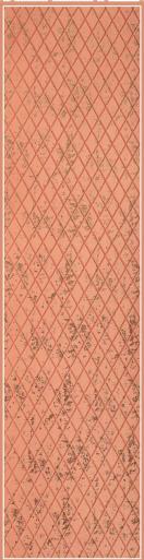 Sisu Velvet Finish Decorative Wall Panel Wood Red 8x2 Ft - Pn 03153
