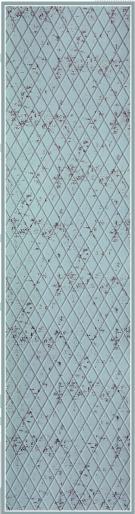 Sisu Velvet Finish Decorative Wall Panel Wood Green 8x2 Ft - Pn 03156