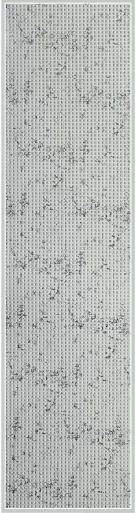 Sisu Velvet Finish Decorative Wall Panel Wood White 8x2 Ft - Pn 03157