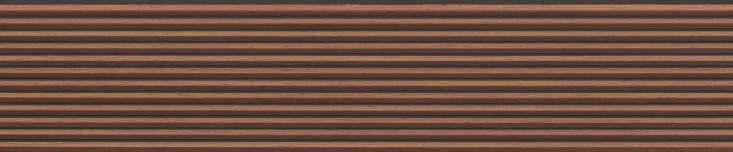 Pvc Louver Marble & Stone Brown 8x0.41 Ft - Pn 03237