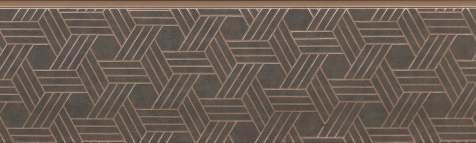 Pvc Louvers Panel Designer Brown 8x0.58 Ft - Pn 03245