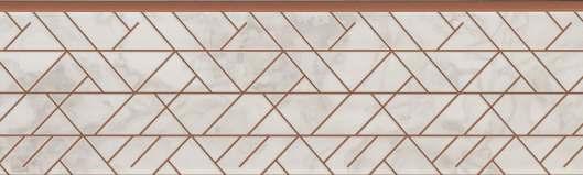 Pvc Louvers Panel Designer Multi Colour 8x0.58 Ft - Pn 03251