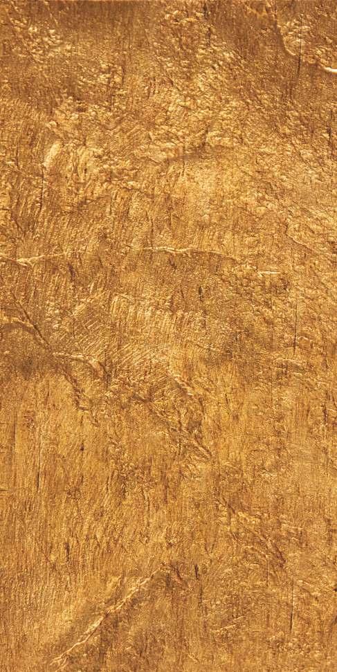 Decorative Wall Louvers Panel Metallic Gold 8x2 Ft - Pn 03306