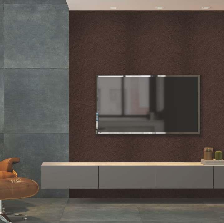 Decorative Wall Louvers Panel Marble & Stone Brown 8x2 Ft - Pn 03310