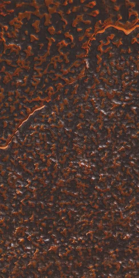 Decorative Wall Louvers Panel Metallic Brown 8x2 Ft - Pn 03314
