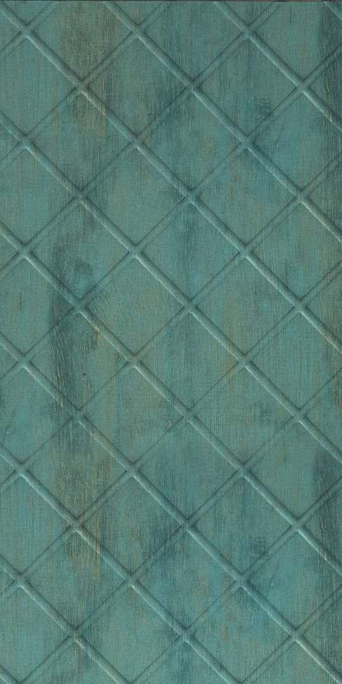 Decorative Wall Louvers Panel Designer Green 8x2 Ft - Pn 03323