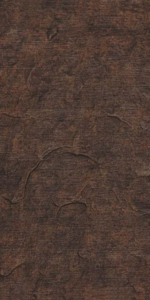 Decorative Wall Louvers Panel Metallic Brown 8x2 Ft - Pn 03332