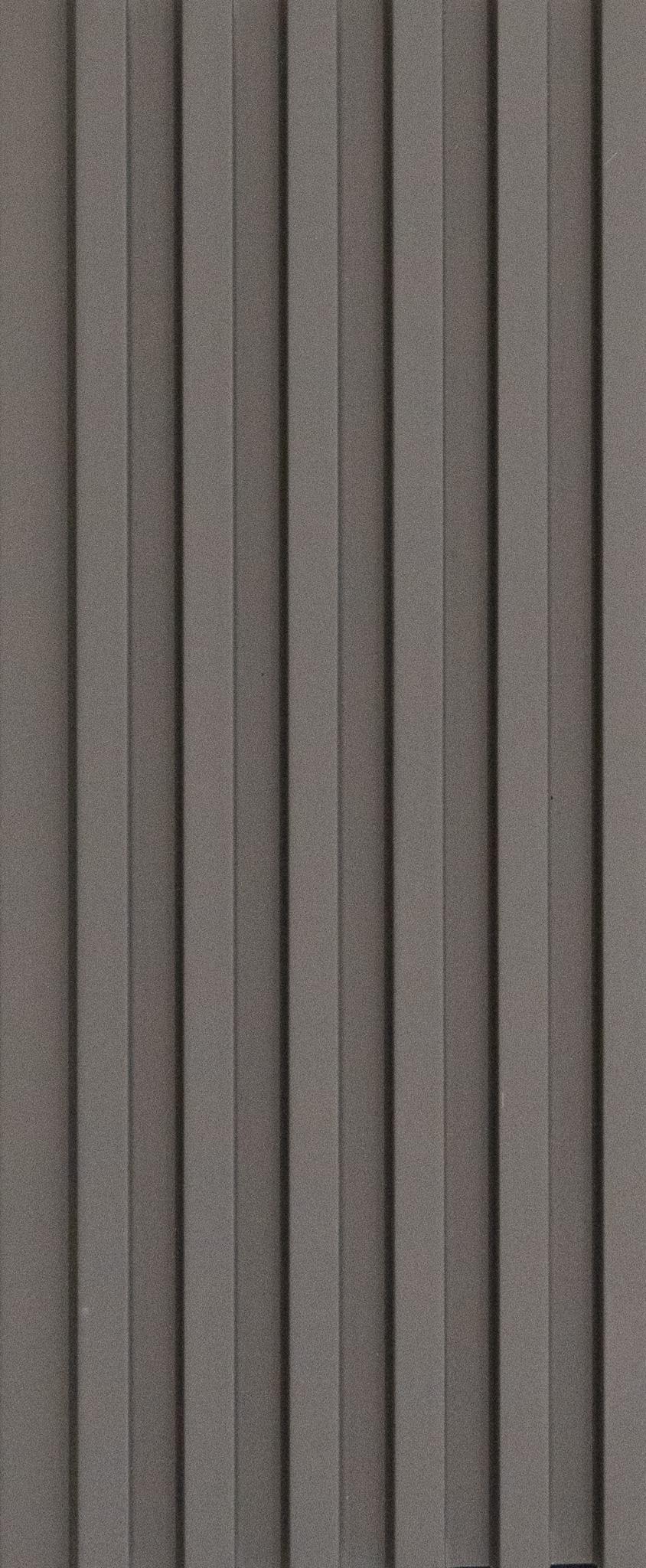 9.5 Ft X 5 Inch Louvers Panel Plain Colors Black 9.5x0.41 - Pn 03615