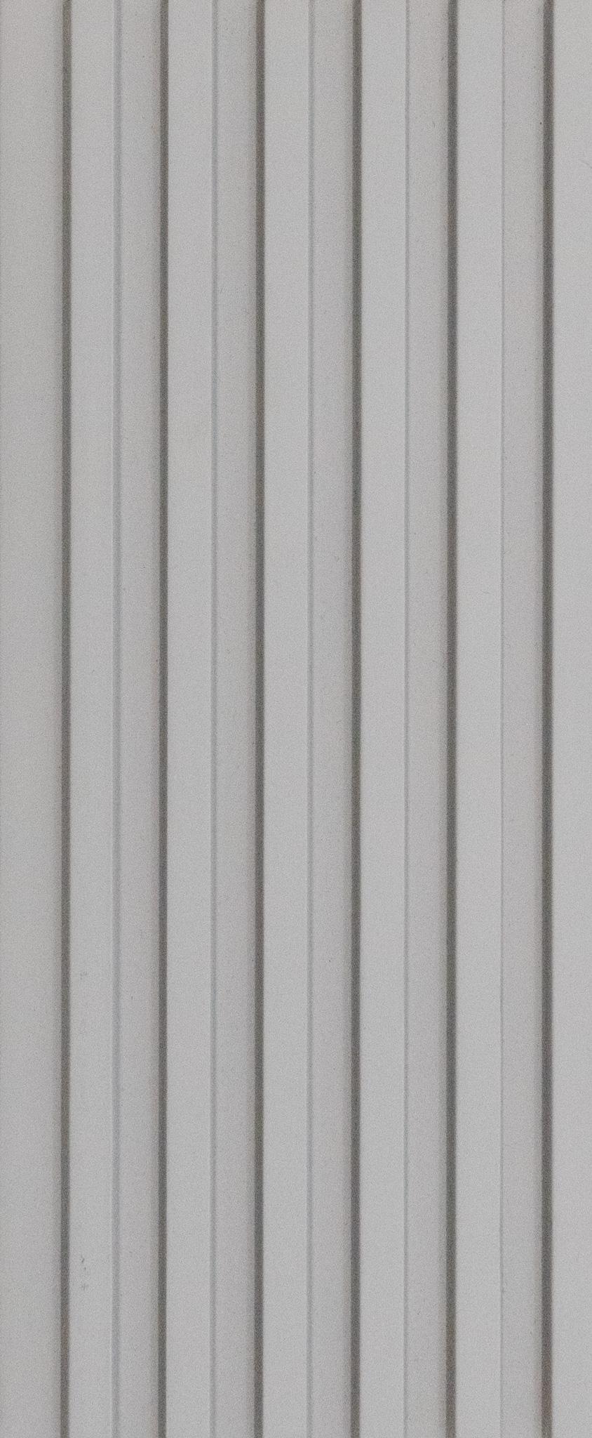9.5 Ft X 5 Inch Louvers Panel Plain Colors Grey 9.5x0.41 - Pn 03616
