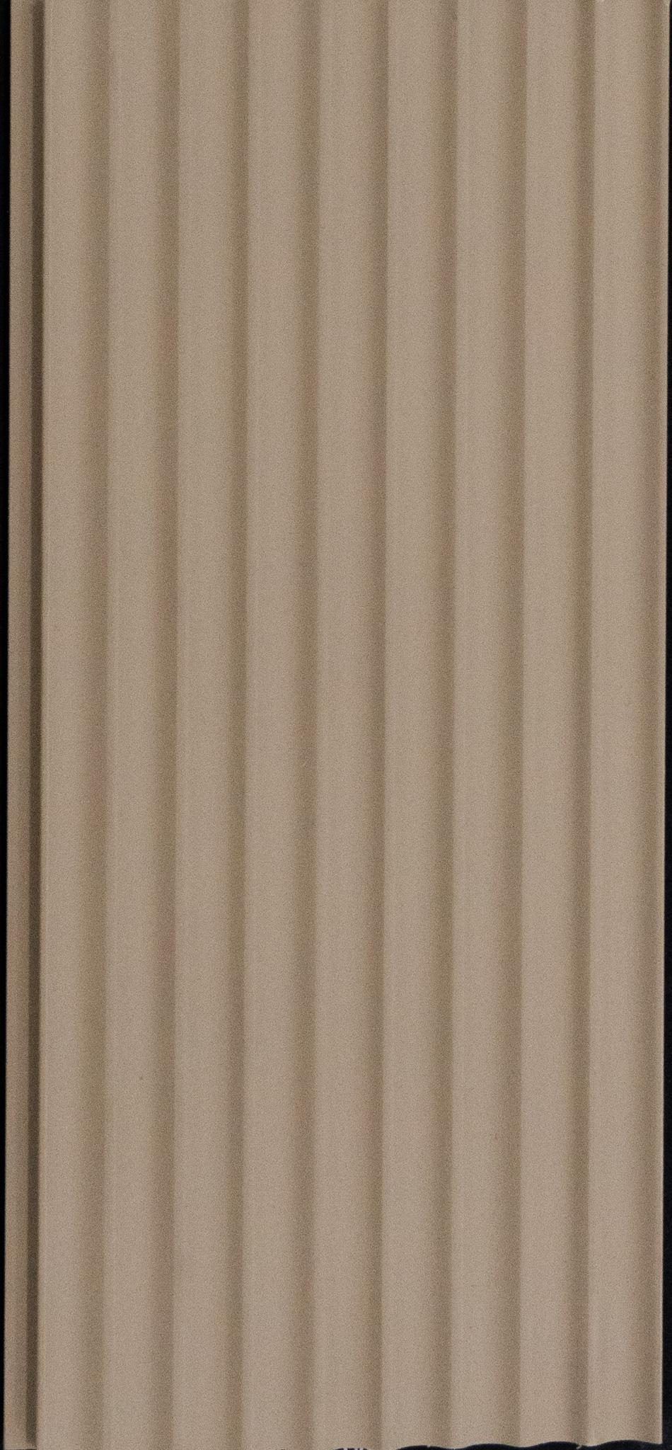 9.5 Ft X 5 Inch Louvers Panel Plain Colors Beige 9.5x0.41 - Pn 03630