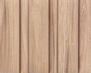 Charcoal Louver Wood Brown 8x0.41 Ft - Pn 03655