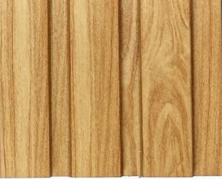 Charcoal Louver Wood Brown 8x0.41 Ft - Pn 03657
