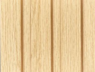 Charcoal Louver Wood Brown 8x0.41 Ft - Pn 03658