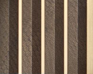 Charcoal Louver Wood Brown 8x0.41 Ft - Pn 03667