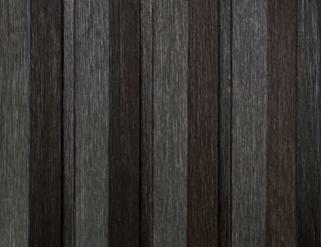 Charcoal Louver Wood Brown 8x0.41 Ft - Pn 03669