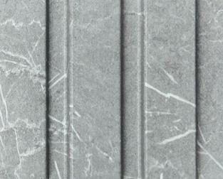 Charcoal Louver Marble & Stone Grey 8x0.41 Ft - Pn 03675