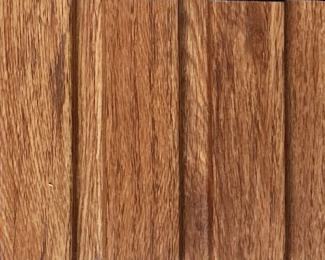 Charcoal Louver Wood Brown 8x0.41 Ft - Pn 03679