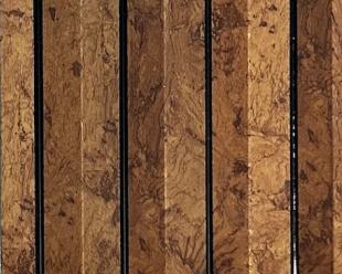 Charcoal Louver Wood Brown 8x0.41 Ft - Pn 03685