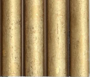 Charcoal Louver Designer Brown 8x0.41 Ft - Pn 03687