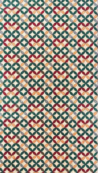 Decorative Cork Sheet Designer Louvers Multi Colour 8x2 Ft - Pn 03703