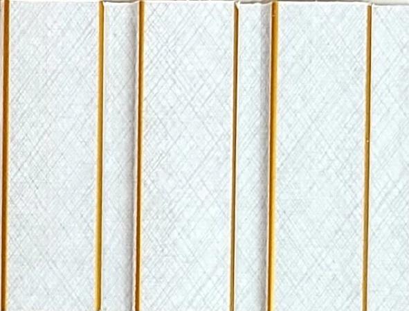 Charcoal Panel Louver Designer Brown 8x0.41 Ft - Pn 05325