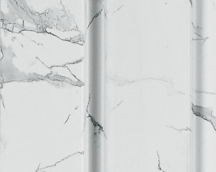 Best Panels Charcoal Panel/Louver 8x0.41 ft marble & stone White PN 05378