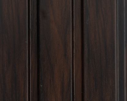 Charcoal Panel Louver Wood Brown 8x0.41 Ft - Pn 05408