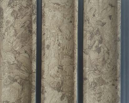 Best Panels Charcoal Panel/Louver 8x0.41 ft metallic Beige PN 05410