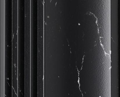 Best Panels Charcoal Panel/Louver 8x0.41 ft marble & stone Black PN 05418