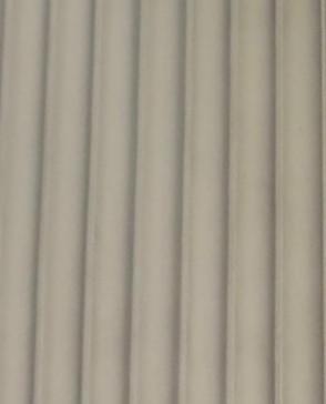 9.5 Ft X 5 Inch Louvers Panel Plain Colors Grey 9.5x0.41 - Pn 05443