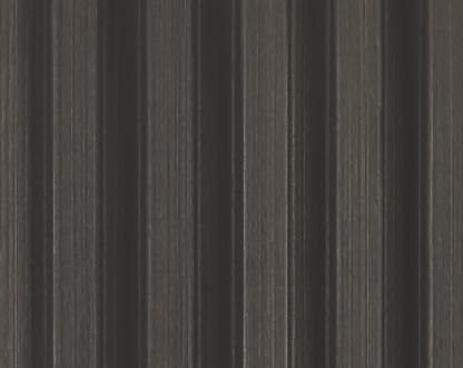 Charcoal Panel Louver Wood Brown 8x0.41 Ft - Ptn 9037