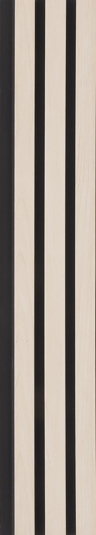 Cute Decor Panels Fluted Louvers 8x0.41 ft designer Cream CD 305