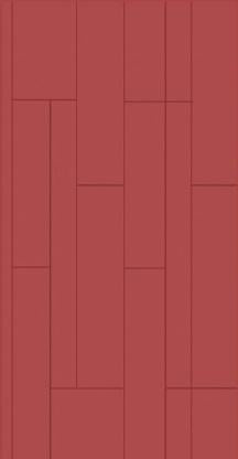 Color Box Red Decorative Wall Panel 8x4 ft designer louvers Red 2007