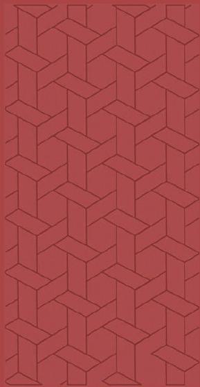 Color Box Red Decorative Wall Panel 8x4 ft designer louvers Red 2014